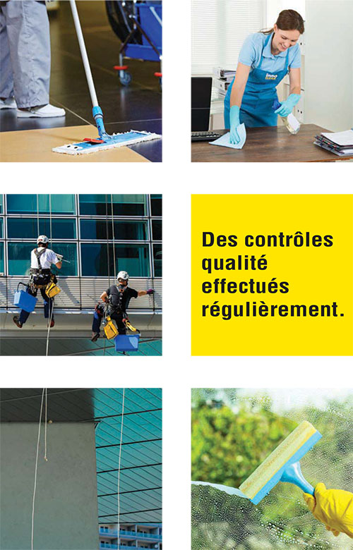 Des contrôles qualité effectués régulièrement.